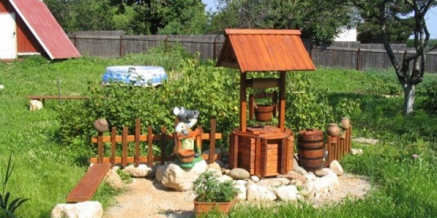 Kako napraviti slijepi prostor oko bunara: upute korak po korak + savjet stručnjaka